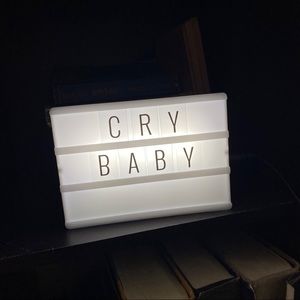 Light-Up Marquee Letter Board